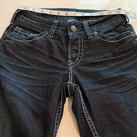 Silver Jeans Suki Rose Surplus Mid Rise Size 26 - Picture 4 of 16